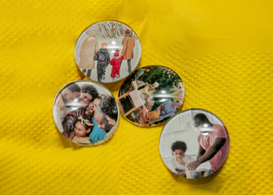 30mm (cabochon) Magnetic Glass Picture