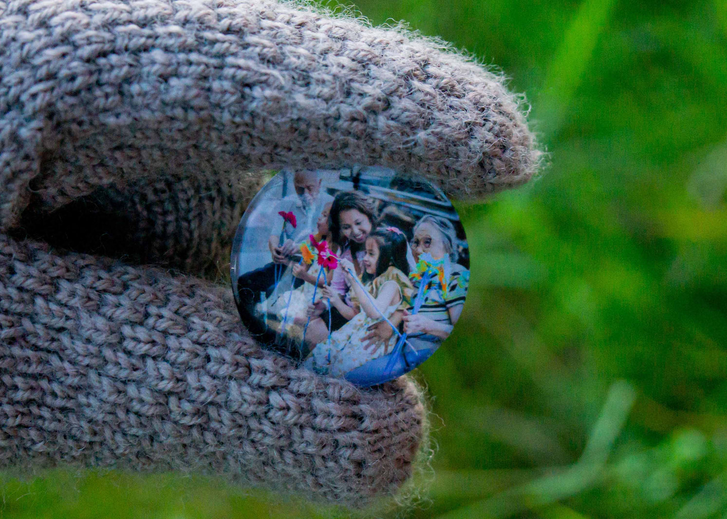 40mm (cabochon) Magnetic Glass Picture