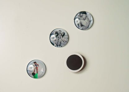 25mm (cabochon)  Magnetic Glass Picture