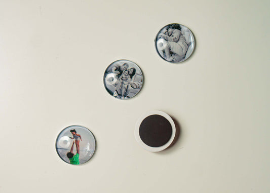 25mm (cabochon)  Magnetic Glass Picture