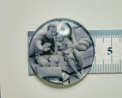 40mm (cabochon) Magnetic Glass Picture